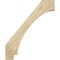 Ekena Millwork 6"W x 28"D x 34"H Imperial Rough Sawn Knee Brace, Douglas Fir BRC06X28X34IMP00RDF - alternate 4